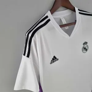 22-23 Real Madrid training suit whitepurple border 6