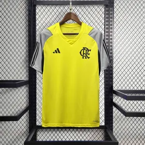 24-25 Flamengo Yellow Training Kit Jersey Supplier Yupoo