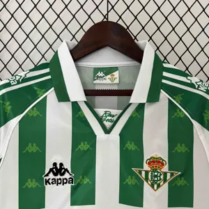 95-96 Real Betis Home Retro Kit Vintage Shirt Sport AAAAJersey Yupoo 5