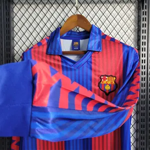 91-92 Barcelona home Long Sleeve 7