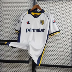 03-04 Parma Away Retro Kit Vintage Shirt Football AAAAJersey Supplier 2