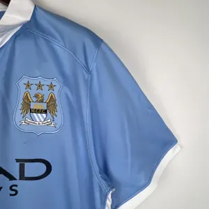 15-16 Retro Manchester City Home S-XXL Soccer Jersey 9
