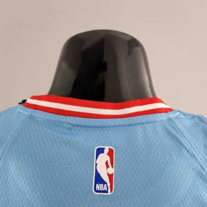 Chicago Bulls BALL#2 Blue NBA Jersey 6
