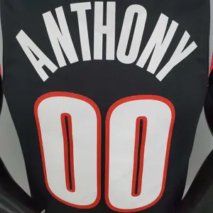 2021 ANTHONY#00 Trail Blazers Home black 1