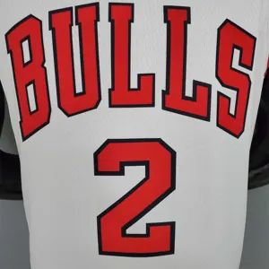 BALL#2 Chicago Bulls white 4
