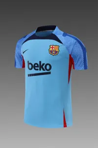 22-23 Barcelona training suit short sleeve kit blue - 3 18