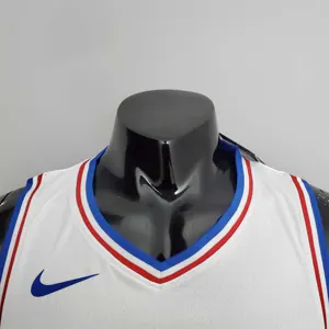 76ers Harden #1 V-Neck White 2