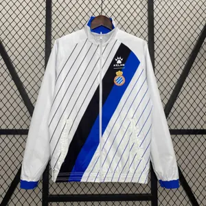 24-25 RCD Espanyol Trench Coat Reversible Windbreaker Double-Sides Jacket AAAAJersey Supplier Y 3
