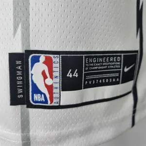 Toronto Raptors VANVLEET#23 White NBA Jersey 5