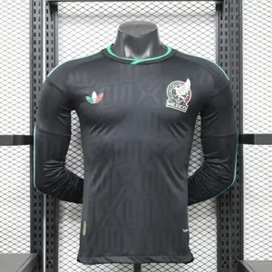 2026 World Cup Mexico Mens Third Kit Football Player Version Long Shirt AAAAJersey Dropship Yupoo 9