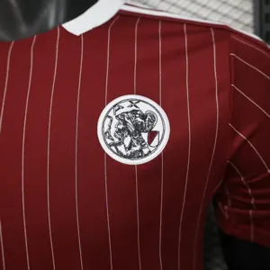 25-26 Ajax Casual Red Retro Style Football Shirt AAAAJersey Wholesale Yupoo 4