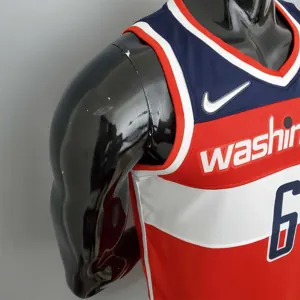 75th Anniversary Harrell #6 Wizards Red, White and Blue 8