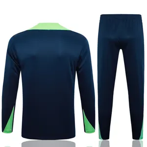 2024 Brazil Long Sleeve Training Suit Football Shirts 2