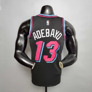ADEBAYO#13 Miami Heat V-neck black 4