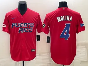 Puerto Rico 2023 World Cup Baseball Jerseys 34