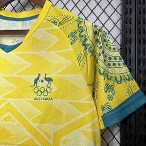 2024 Australia Home Kit Soccer Uniform AAAAJerseys Dropshipping Yupoo 4