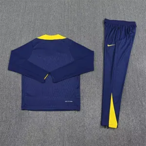 25-26 Atletico Madrid Navy Training Kits Long Football Tracksuits 2