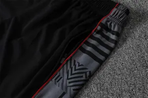 22-23 AC Milan Training Suit Short Sleeve Kit Grey 5