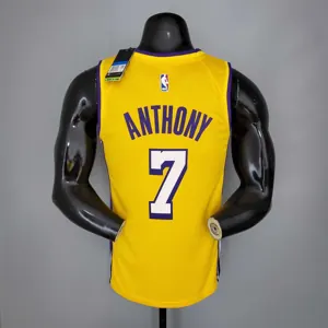ANTHONY#7 Lakers yellow 7