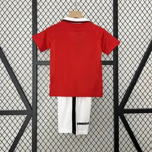 99-00 Manchester United Home Retro Kid Kits Youth Apparels AAAAJersey Wholesale Yupoo 4