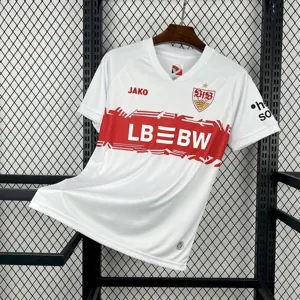 25-26 Stuttgarts Home Kit Football T-Shirt AAAAJersey Supply Yupoo