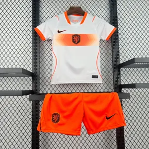 2026 World Cup Netherlands Away Kids Kit Football Youth Apparels AAAAJersey Supply Yupoo 6 4