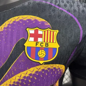 25-26 Barcelona Black Snake Pattern Special Edition Kit Player Version Shirt AAAAJersey Yupoo 6