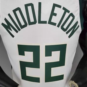 2021 MIDDLETON#22 BUCKS Home White 1