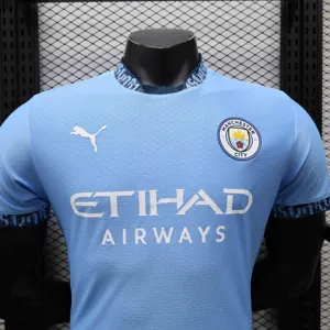24-25 Manchester City Home Kit Player Version Shirt Football AAAAJersey Supplier 3