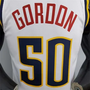 Nuggets Gordon #50 Limited White 4