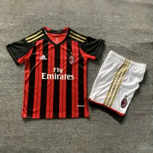 13-14 AC Milan Home Retro Kid Kits Vintage Youth Apparels AAAAJersey Supplier Yupoo