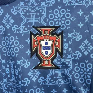 2025 Portugal LV Co-Branded Edition Football T-Shirt AAAAJersey Supplier Yupoo 3