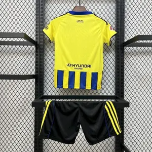 25-26 Real Oviedo Away Kids Kit Soccer T-Shirt AAAAJersey Supply Yupoo 1