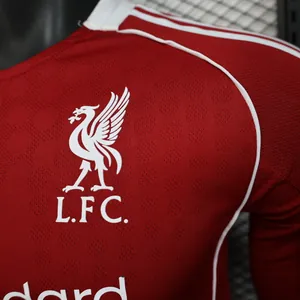 25-26 Liverpool Home Player Version Kit Football Long Sleeve Sino Shirt Sino AAAAJersey Supply Yupoo 7