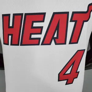 Miami Heat OLADIPO#4 white 1