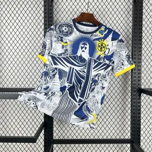 2025 Brazil X Christ Special Edition T-Shirt Football Apparels Soccer AAAAJersey Yupoo