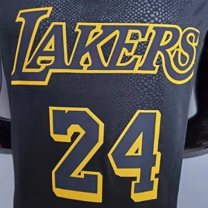 New Bryant #24 Lakers black 11