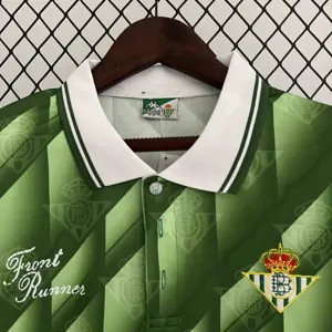 1993 Retro Betis Home S-XXL Cheap Soccer Jerseys 3