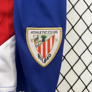 24-25 Athletic Bilbao Away Kid Kits Youth Apparels Sport AAAAJersey Yupoo 3