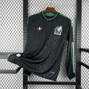 World Cup Jersey 2026 Mexico Mens Third Kit Football Long Sleeve T-Shirt AAAAJersey Supply Yupoo 2