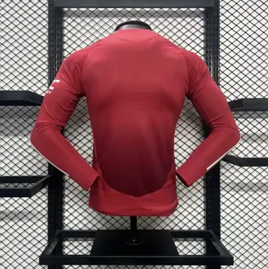 24-25 Manchester United Home Long Sleeve Kit Player Version Shirt AAAAJersey Supplier Yupoo 2