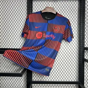 24-25 Barcelona Pre-Match Shirt Soccer Uniforms Soccer AAAAJersey Yupoo 5