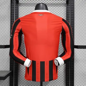 24-25 AC Milan Home Long Sleeve Player Version Shirt Sport AAAAJersey Yupoo 2