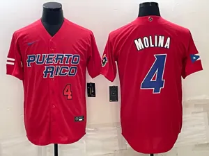 Puerto Rico 2023 World Cup Baseball Jerseys 40