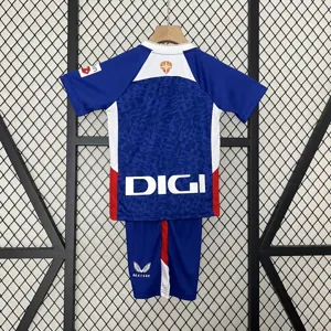 24-25 Athletic Bilbao Away Kid Kits Youth Apparels Sport AAAAJersey Yupoo 8