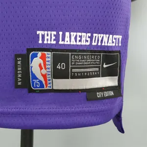2022 75th Anniversary Howard #39 Lakers City Edition Purple 1