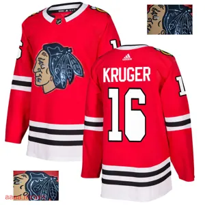 2018 Chicago Blackhawks ice hockey jersey M-3XL 芝加哥黑鹰队时尚亮片款冰球服 16
