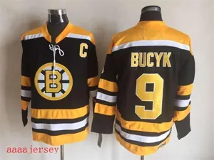 Boston Bruins retro ice hockey jersey M-3XL 波士顿棕熊队复古冰球服 8