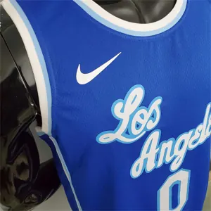 Lakers Westbrook#0 Latin Night (High Head) Blue 7