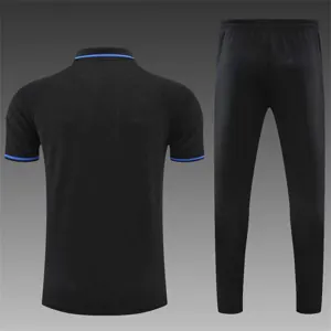 Manchester United Polo black and yellow-three sides 19